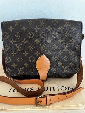 Louis Vuitton Monogram Cartouchiere Crossbody GM 1993